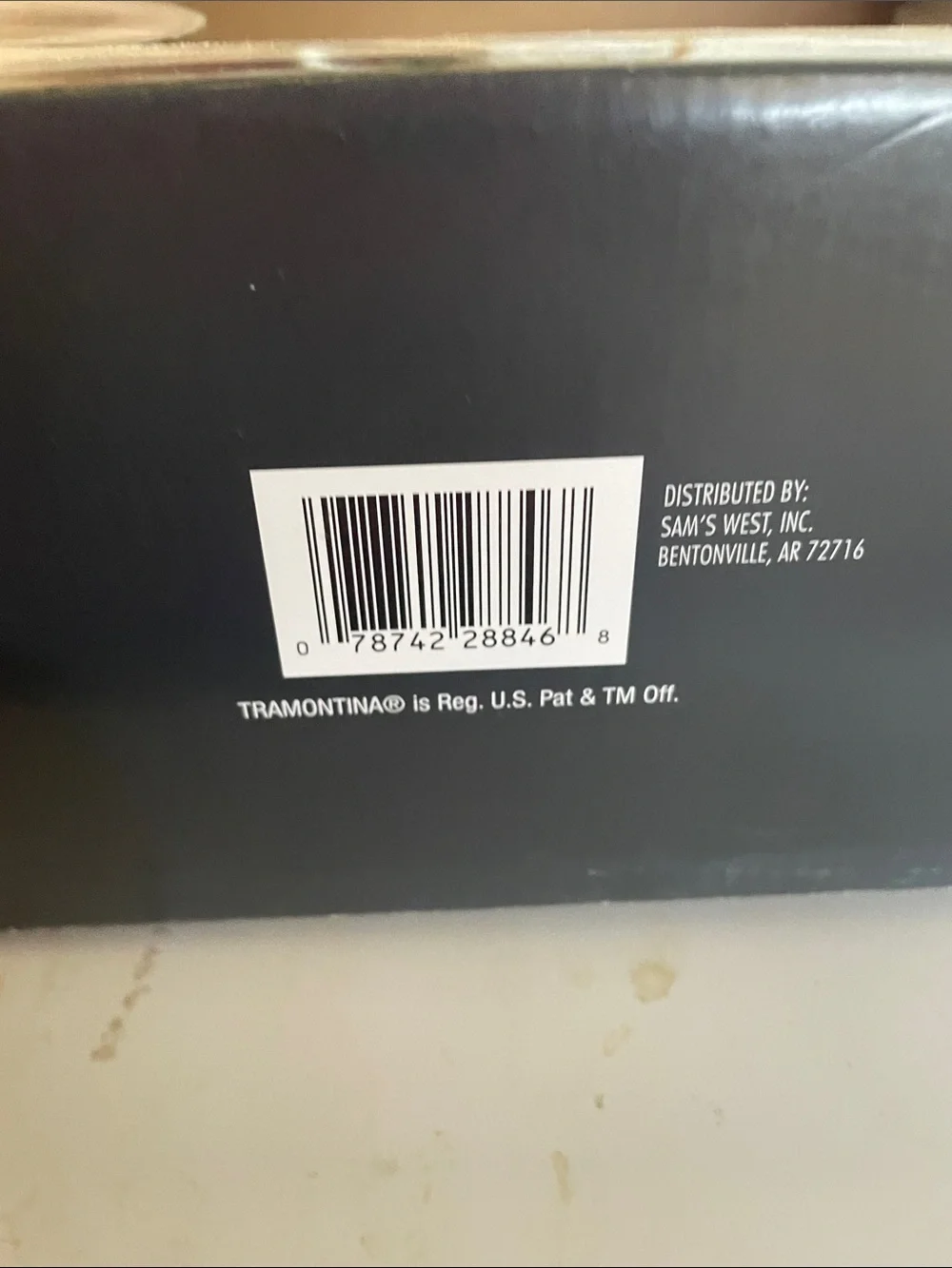 BNIB Member's Mark by Tramontina Tri-Ply clad 10/18 2 pcs Ceramic interior pan